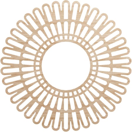 Ekena Millwork Cornelius Wood Fretwork Pierced Ceiling Medallion, Alder, 40"OD x 14 7/8"ID x 3/8"T CMWP40X0375CRAL